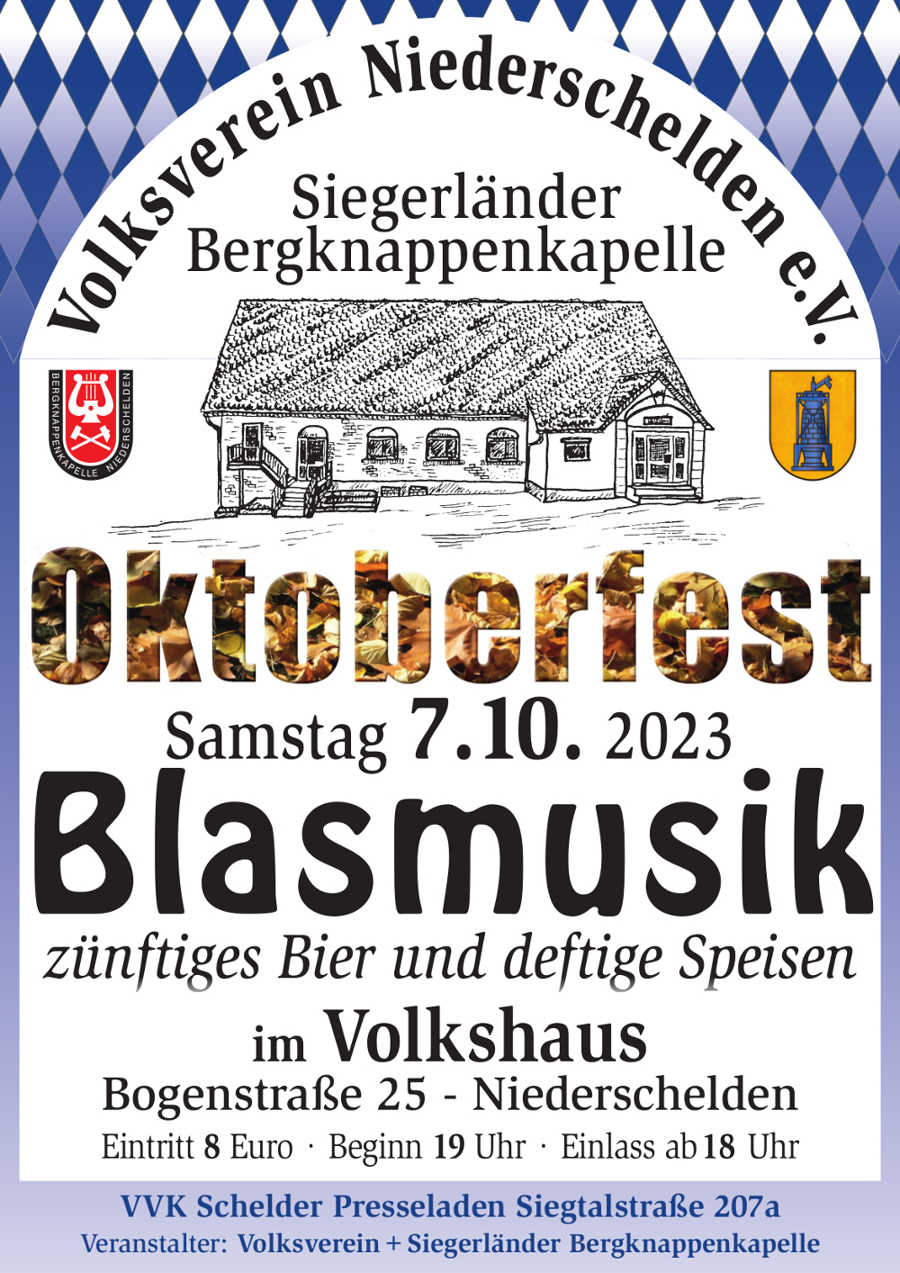 Plakat Oktoberfest klein